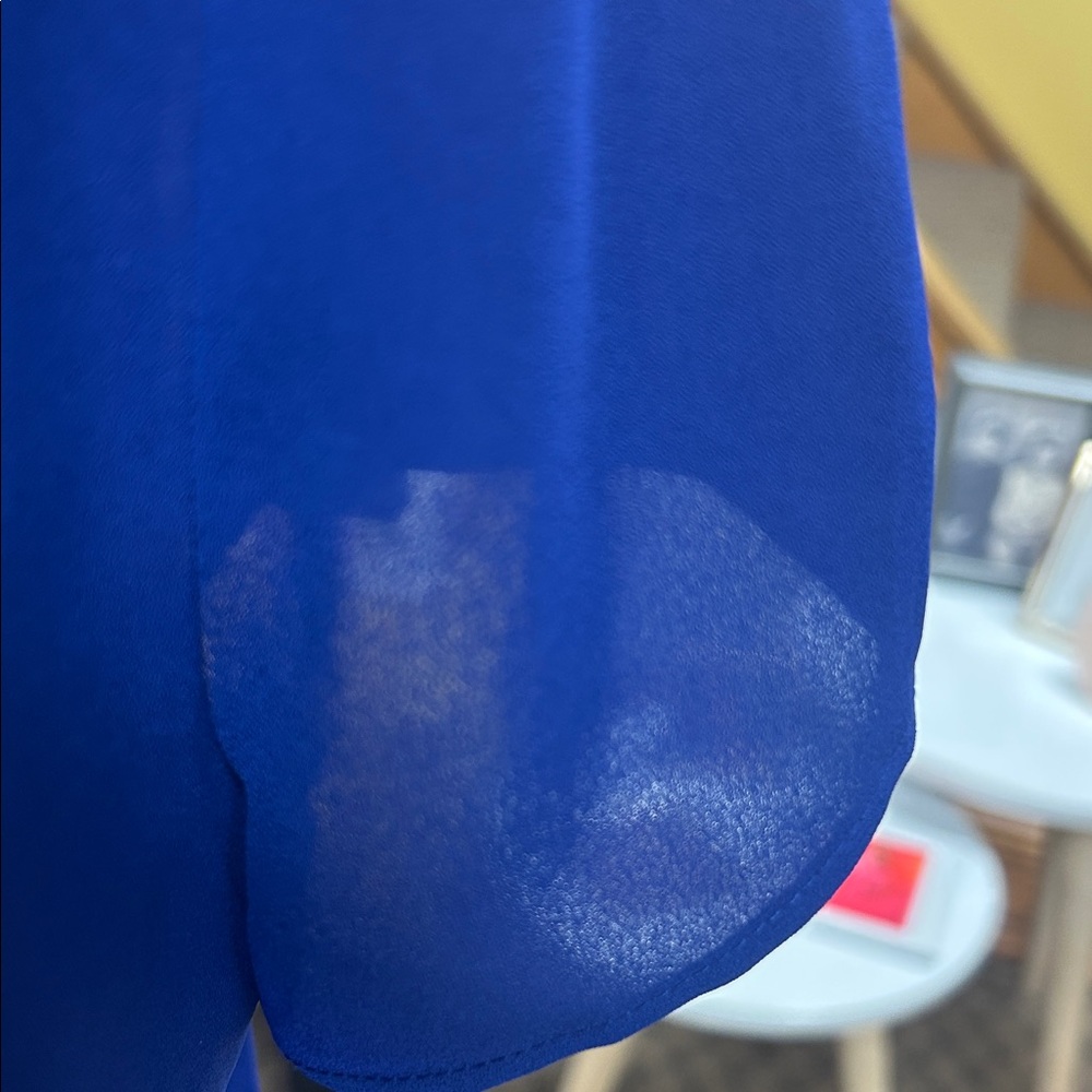 Pleione XL Women's Blue Top - Picture 7 of 9